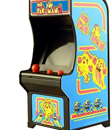 1675834941 51tZyNLkPdL. AC  382x445 - Tiny Arcade Ms. Pac-Man Miniature Arcade Game
