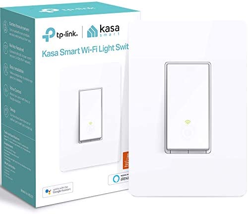1677481340 41XlyY4EvQL. AC  - Kasa Smart Light Switch HS200, Single Pole, Needs Neutral Wire, 2.4GHz Wi-Fi Light Switch Works with Alexa and Google Home, UL Certified, No Hub Required , White