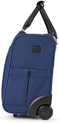 31cXoc+3m6L. AC  - Baggallini unisex adult luggage only 2 Wheel Under Seater Carry On Luggage, Pacific, One Size US