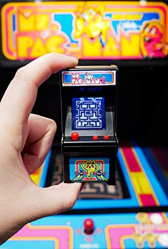 41VPg47MVqL. AC  - Tiny Arcade Ms. Pac-Man Miniature Arcade Game