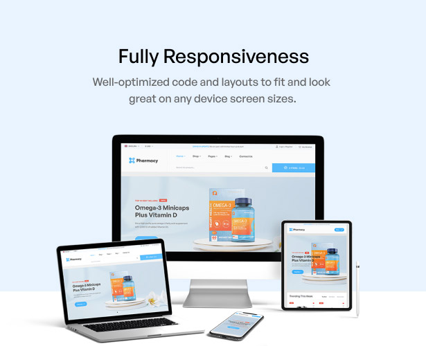 5 - Pharmacy WooCommerce WordPress Responsive Theme