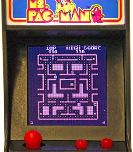 51BhCm8GwEL. AC  - Tiny Arcade Ms. Pac-Man Miniature Arcade Game