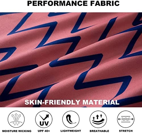 51ei9JoybDL. AC  - Golf Polo Shirts for Men Performance Print Dry Fit Moisture Wicking Short Sleeve Mens Golf Shirts