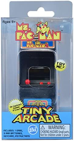 51lykgiwruL. AC  - Tiny Arcade Ms. Pac-Man Miniature Arcade Game