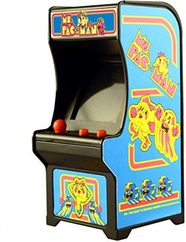51tZyNLkPdL. AC  - Tiny Arcade Ms. Pac-Man Miniature Arcade Game