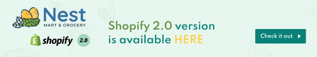 Nest Shopify version - Nest - Multipurpose eCommerce HTML Template