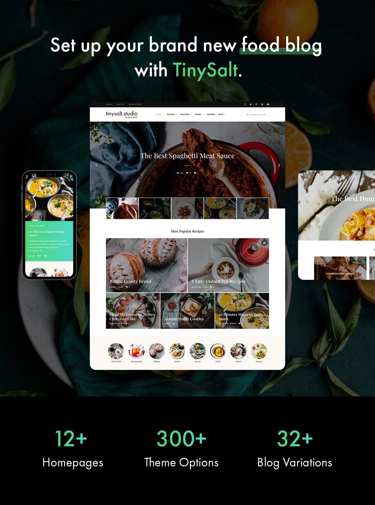tinysalt description 5 - TinySalt - Personal Food Blog WordPress Theme