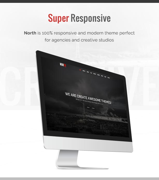 00 - North - One Page Parallax Theme