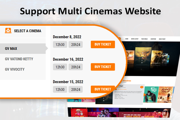 04 Support Multi Cinemas Website - AmyMovie - Movie and Cinema WordPress Theme