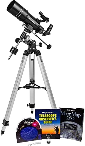 Orion Observer 80ST 80mm Equatorial Refractor Telescope Kit