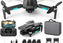 NMY Drones with Camera for Adults 4k, 5G WIFI FPV Transmission Drone, 40mins Flight Time on 2 Batteries, Brushless Motor, Mobile Phone Control, Multiple Flight Modes, Suitable for Beginners,Black