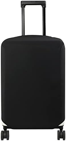 MININOVA Travel Luggage Cover Suitcase Protector Fits 18-22 Inch Luggage, Black S