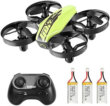 1680082205 41VRvPoWYdL. AC  - UDI U46 Mini Drone for Kids 2.4Ghz RC Drones with Auto Hovering Headless Mode Nano Quadcopter, Lime