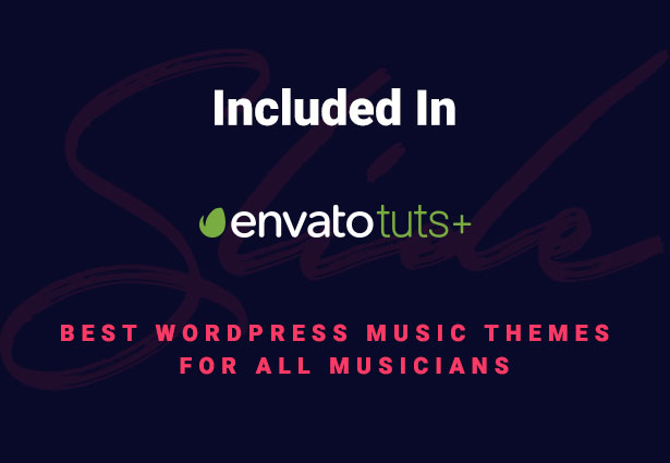 1 TUTS - Slide - Music WordPress Theme