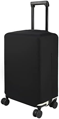 21lw2YgzXZL. AC  - MININOVA Travel Luggage Cover Suitcase Protector Fits 18-22 Inch Luggage, Black S