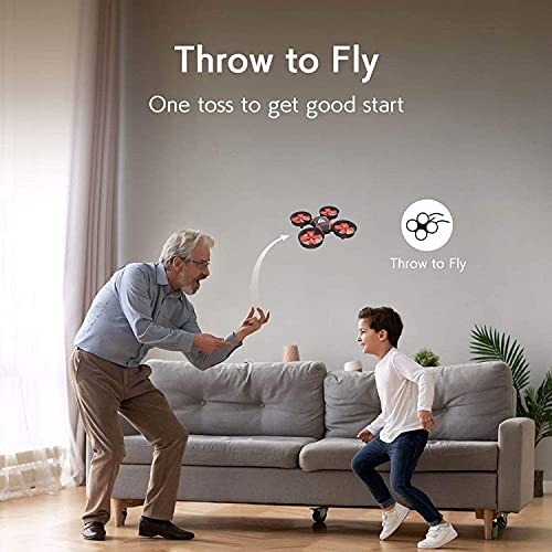 51prArmxlqS. AC  - ATTOP Mini Drone for Kids and Beginners-Easy Remote Control Drone, One Key Take Off, Auto-Pairing, Altitude Hold, Throw to Fly Kids Drone, Speed Adjustable Setting w/3 Batteries Kids Christmas Gift