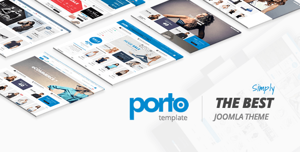 Preview.  large preview - Porto - Ultimate Responsive Joomla Template