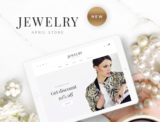 april banner jewelry - APRIL - Fashion WooCommerce WordPress Theme