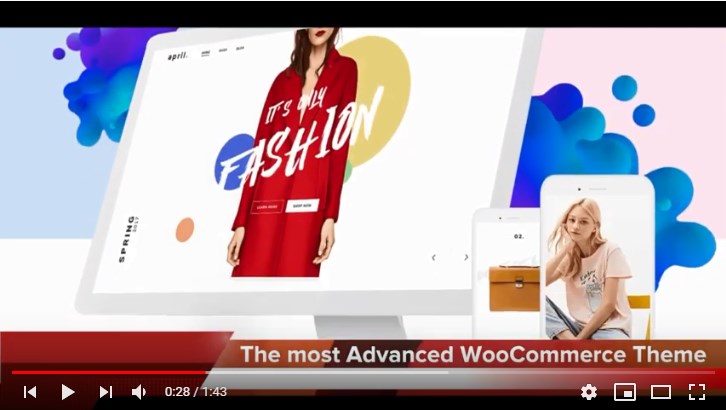 april video introduce - APRIL - Fashion WooCommerce WordPress Theme