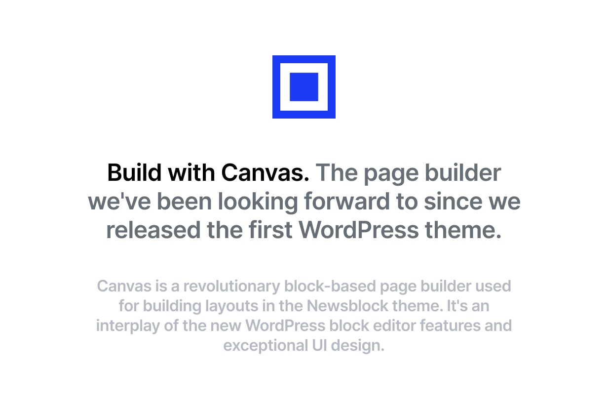 canvas - Newsblock - News & Magazine WordPress Theme with Dark Mode