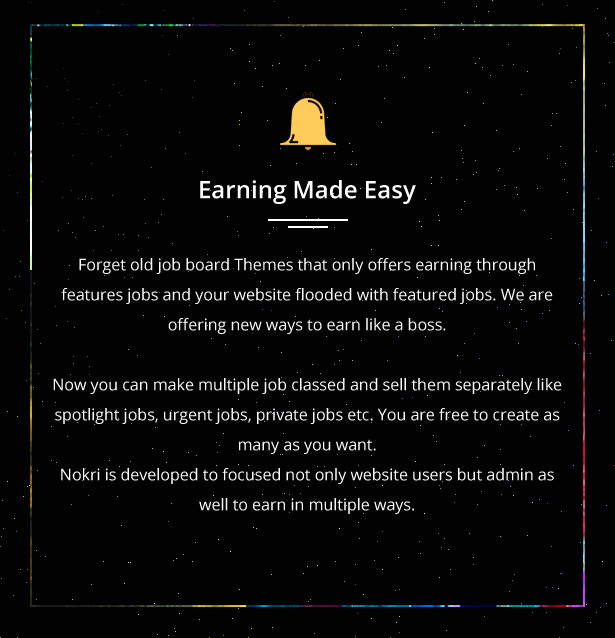 earning made easy - Nokri - Job Board WordPress Theme