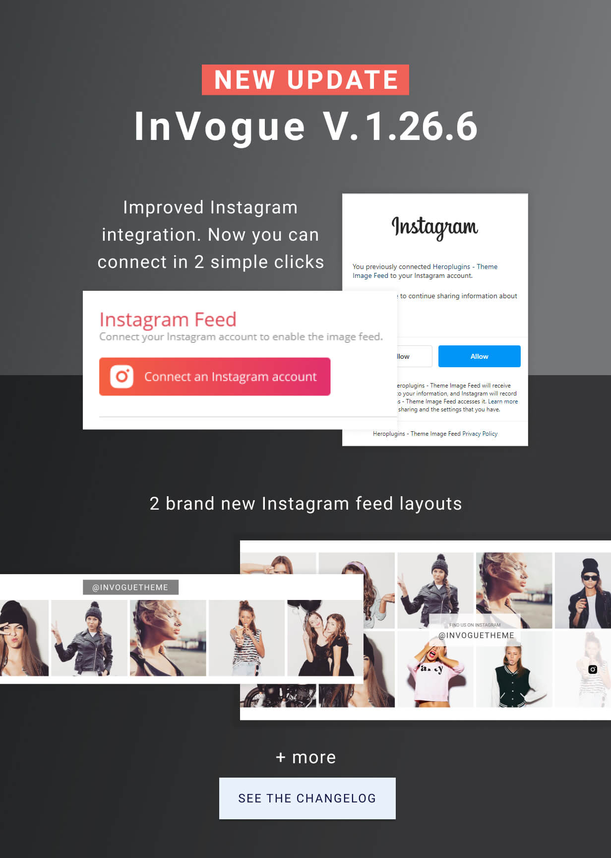 new release sept2021 - inVogue - WordPress Fashion Shopping Theme