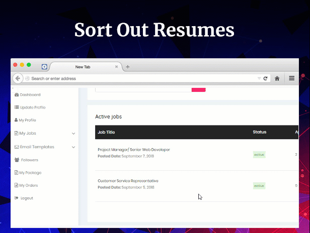 sort - Nokri - Job Board WordPress Theme