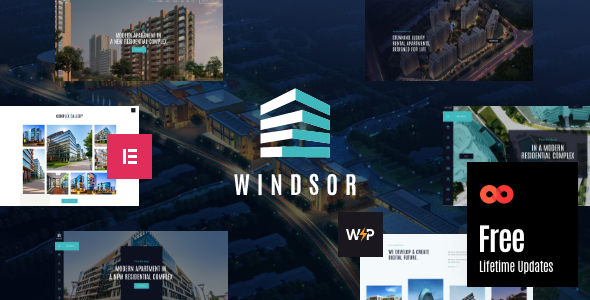 00 Windsor.  large preview - Windsor - Apartment Complex / Single Property WordPress Theme