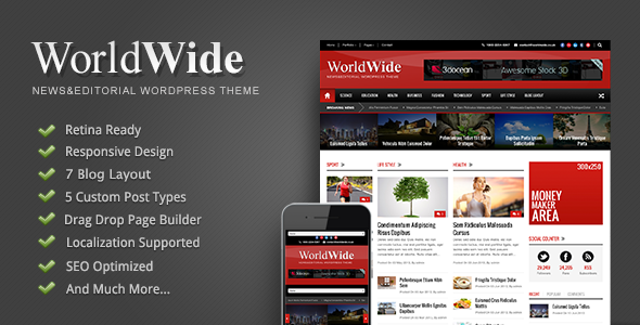 01 intro.  large preview - World Wide - Responsive Magazine WP Theme