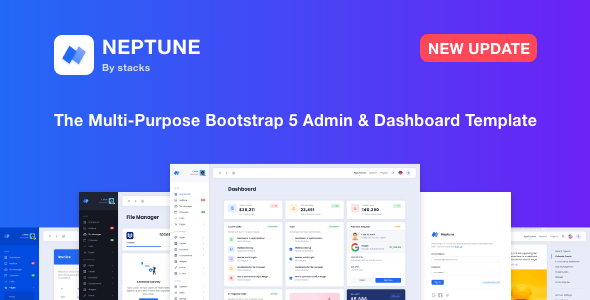 01 neptune.  large preview - Neptune - Multi-Purpose Bootstrap 5 Admin Dashboard Template