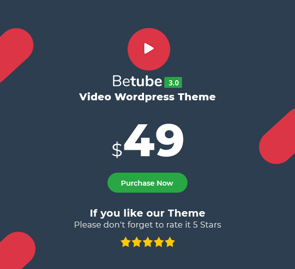 08 price - Betube Video WordPress Theme