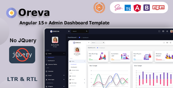 1682800943 556 01 preview.  large preview - Oreva - Angular 15+ Admin Dashboard Template + UI Kit