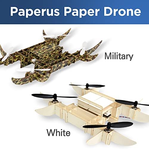 41Z3BLBMvTL. AC  - COCODRONE Paper Drone DIY Mini Drone for Kids Adults Beginner with Altitude Hold Headless Mode One Key Start Speed Adjustment - Military