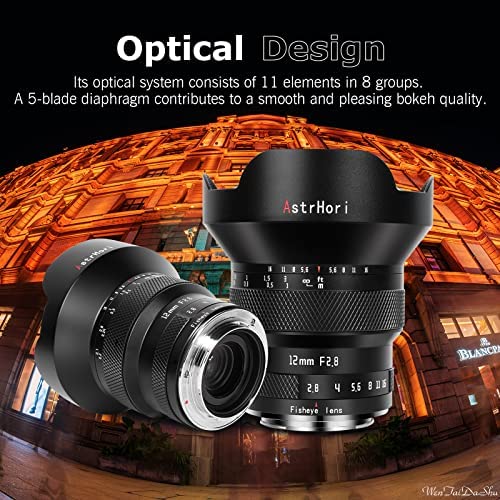 518xMc7HuXL. AC  - AstrHori 12mm F2.8 Full-Frame Fisheye Lens, Compatible with Sony E-Mount Mirrorless Cameras A7 A7II A7III A7R A7RII A7RIII A7RIV A7S A7SII A7SIII A9 A7C A6400 A6000 A6600 A6100 A6500 A6300