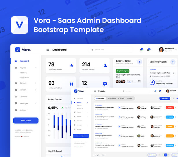 adv 1 - Vora - Saas Admin Dashboard Bootstrap HTML Template