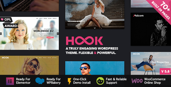 hook preview.  large preview - Hook - Superior WordPress Theme