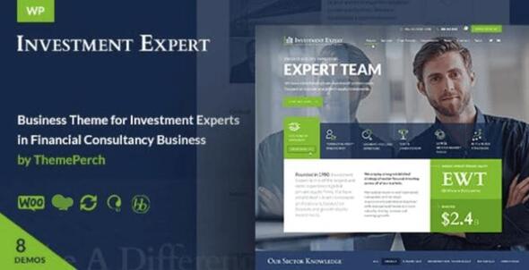 investment preview.  large preview - Investment - Corporate Business & Finance Theme for Financial Consulting Company or Agency Websites
