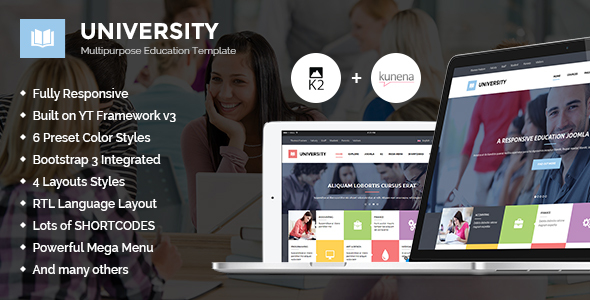 01 590x300.  large preview - University II - Multipurpose Education Template