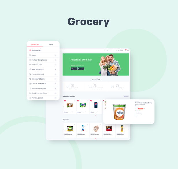 Cartzilla - Digital Marketplace & Grocery Store WordPress Theme - 2