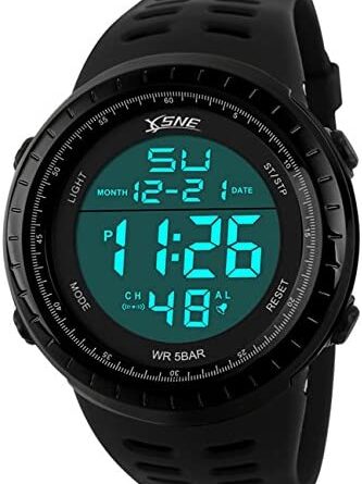 1684372763 51PYDu20uNL. AC  333x445 - Mens Digital Sports Watch LED Screen Large Face Military Watches for Men Waterproof Casual Luminous Stopwatch Alarm Simple Watch 1167