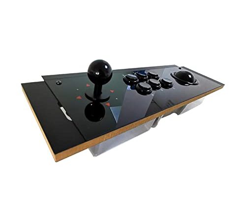 1685369287 31rfXrwaO5L 500x445 - Arcade Control Panel, Drop-In Upgrade For Legends Pinball Arcade Machine Console, Home Arcade, Plug and Play Arcade Style 8-Way Joy Stick and Trackball Controllers