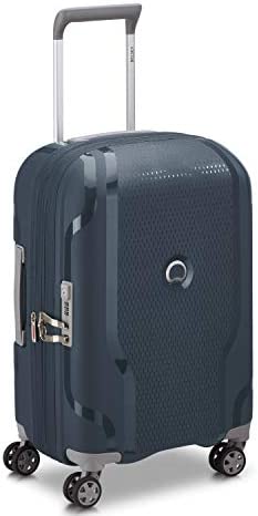 314MYstG9YL. AC  - DELSEY Paris Clavel Hardside Expandable Luggage with Spinner Wheels, Blue Jean, Carry-On 19 Inch