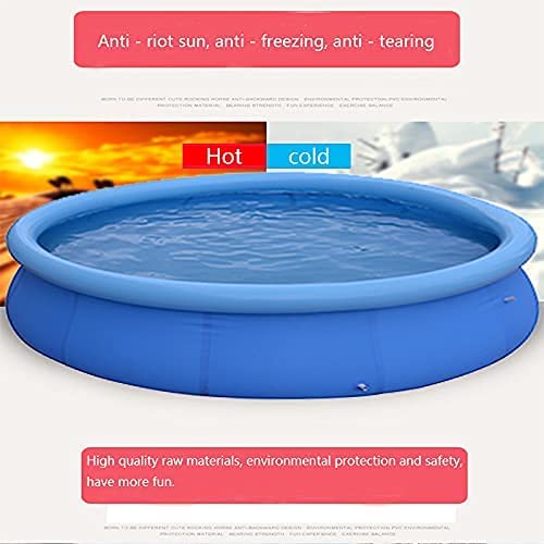 419dQ2mOEVS. AC  - 10ft x 30in Inflatable Swimming Pool Outdoor Above Ground Pool,Top Ring Blow Up Pool Easy Set