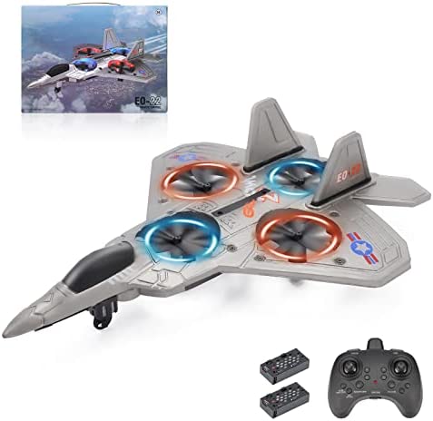 41dhJ9pSuTL. AC  - T.V.V.Fashy Hobby RTF Toy RC Airplanes for Beginners, Stunt Fighter Jet Remote Control Plane Drone for Kids, F22 Raptor RC Plane Jet for Kids Toys