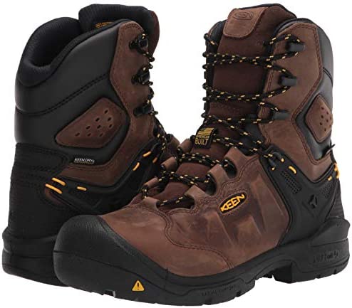 41dkmjIWOWL. AC  - KEEN Utility Men's Dover 8" Composite Toe Waterproof Work Boot