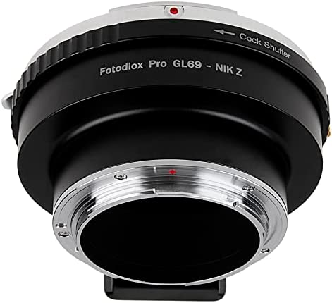 41mSMdev bL. AC  - Fotodiox Pro Lens Mount Adapter - Compatible with Fujica GL69 Mount Lens to Nikon Z-Mount Mirrorless Camera Systems