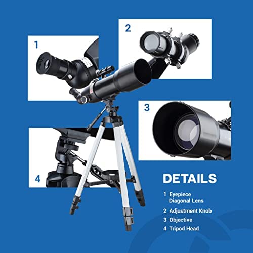 41mWd4n8UHL. AC  - LMMDDP Telescopes For Adults Astronomy Beginners 80mm Telescopes With 10X Phone Mount Telescope Tripod And Case