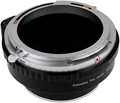 41mnErWfH3L. AC  - Fotodiox Pro Lens Mount Adapter - Compatible with Fujica GL69 Mount Lens to Nikon Z-Mount Mirrorless Camera Systems