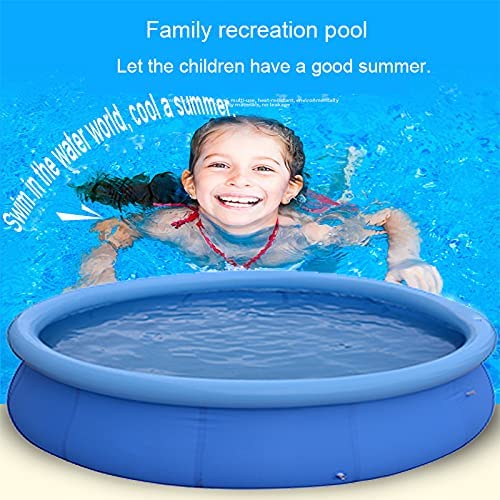 513ZzttWI9S. AC  - 10ft x 30in Inflatable Swimming Pool Outdoor Above Ground Pool,Top Ring Blow Up Pool Easy Set