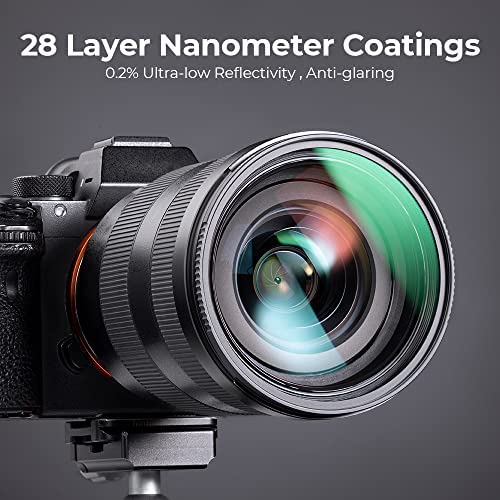 519zpypp3lL. AC  - K&F Concept 127mm MC UV Lens Protection Filter with 28 Multi-Layer Coatings HD/Waterproof/Scratch Resistant Ultra-Slim UV Filter for 127mm Camera Lens
